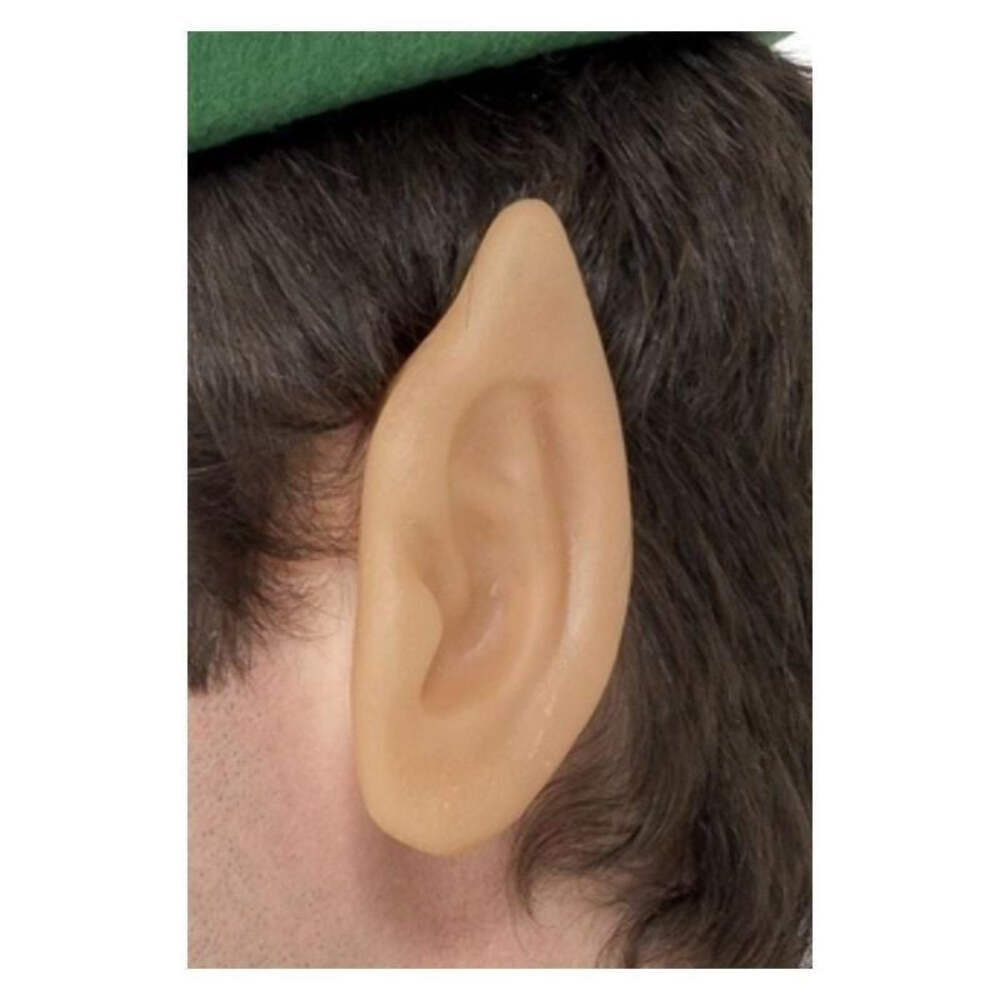 Soft Vinyl Pointed Elf Ears Adult Flesh Coloured Fantasy Costume Accessory