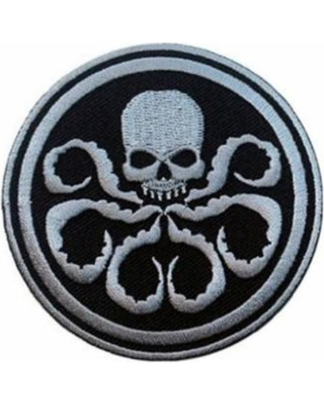 HAIL HYDRA EMBROIDERED 3.0 INCH IRON ON SEW ON PATCH