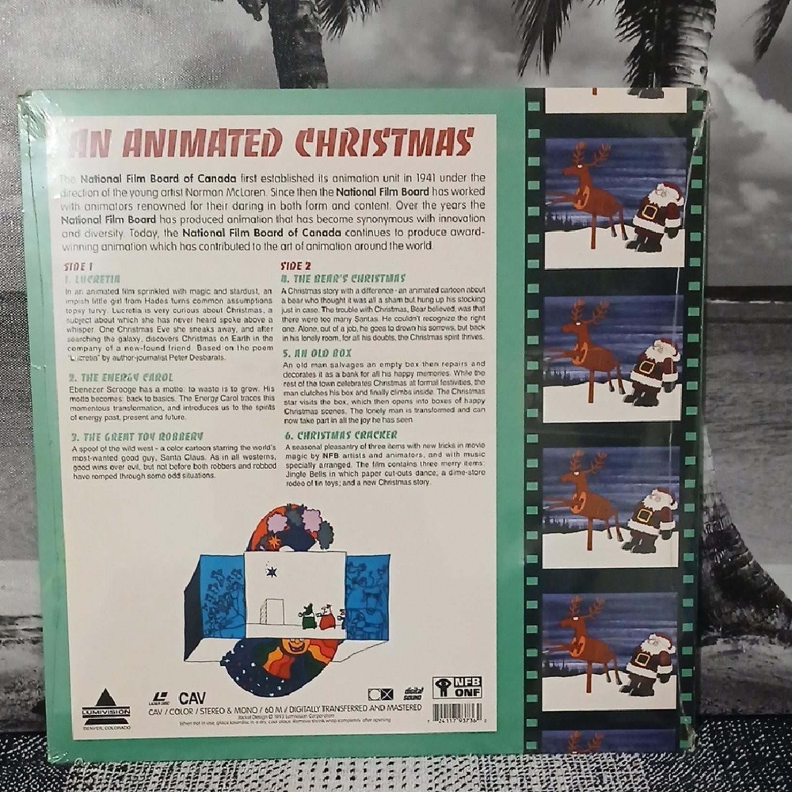 An Animated Christmas Laser Disc