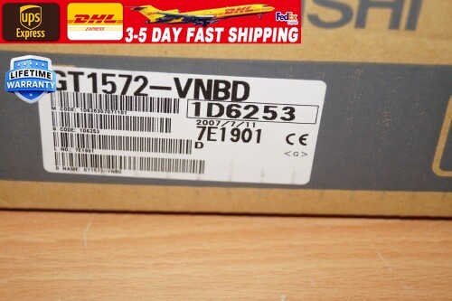 New In Box MITSUBISHI HMI GT1572-VNBD Panel GT1572VNBD Free Shipping