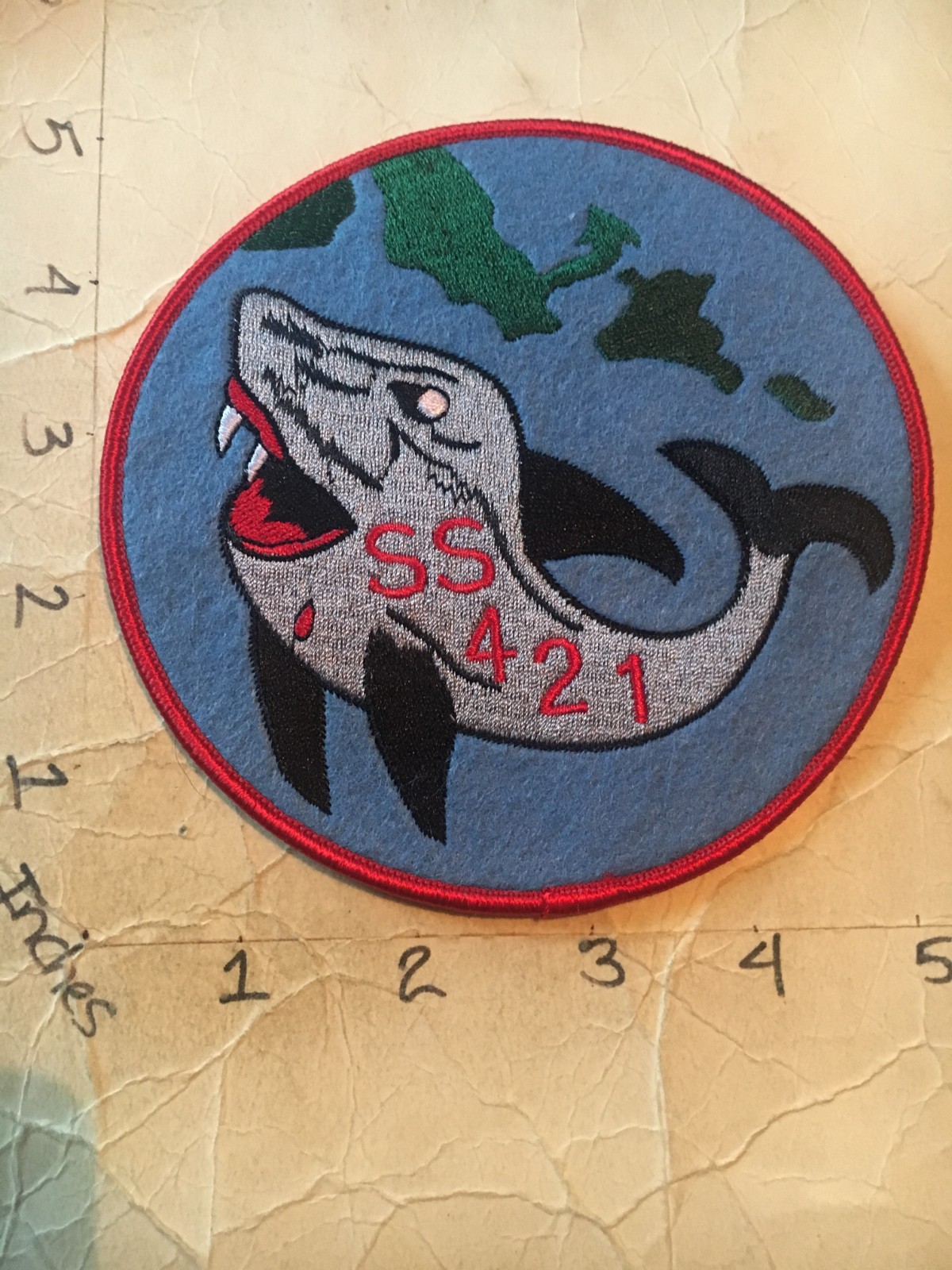 US NAVY USS Trutta SS-421 Submarine Patch 8/8/25*