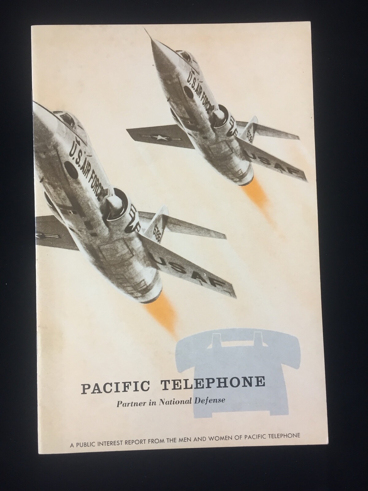 1960'S PACIFIC TELEPHONE, PARTNER IN NATIONAL DEFENSE, EMPLOYEES' BOOKLET