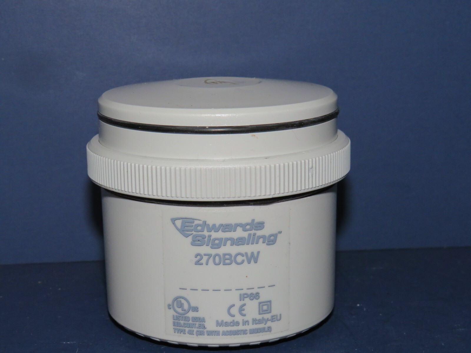 EDWARDS SIGNALING 270BCW WIRING BASE LED STACKLIGHT BASE AND COVER