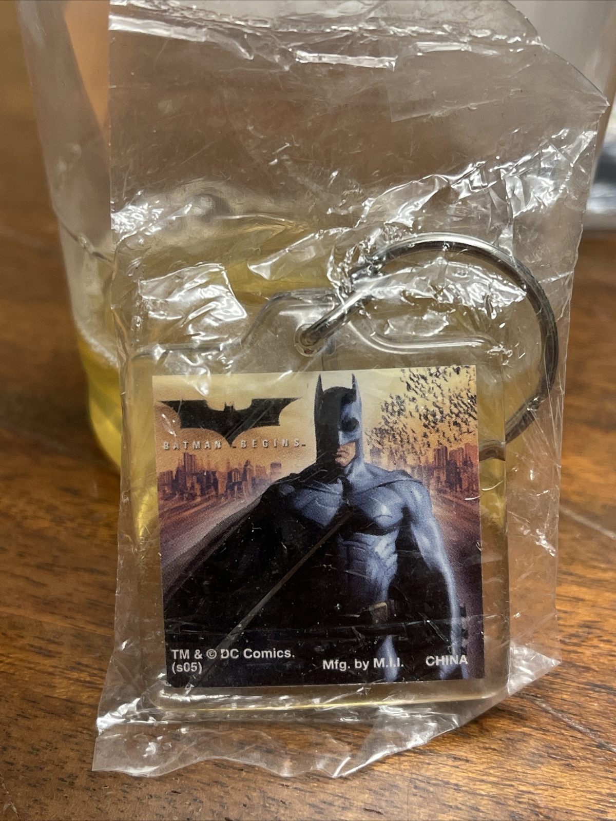 New York Toy Fair Exclusive Batman Begins Monogram Intl Keychain Promo 2004
