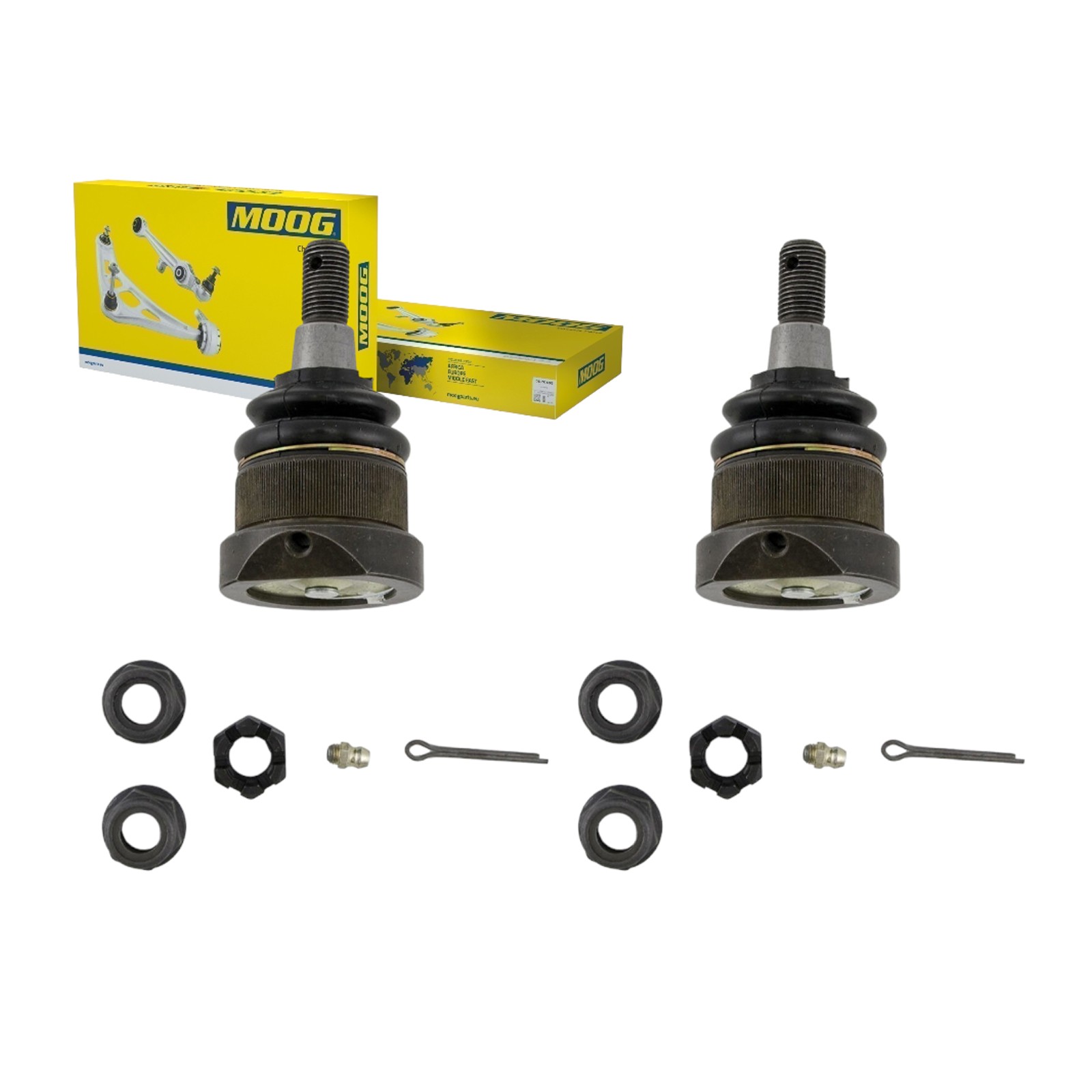 New PREMIUM MOOG For Jeep Liberty Set of 2 Front Right Left Lower Ball Joints