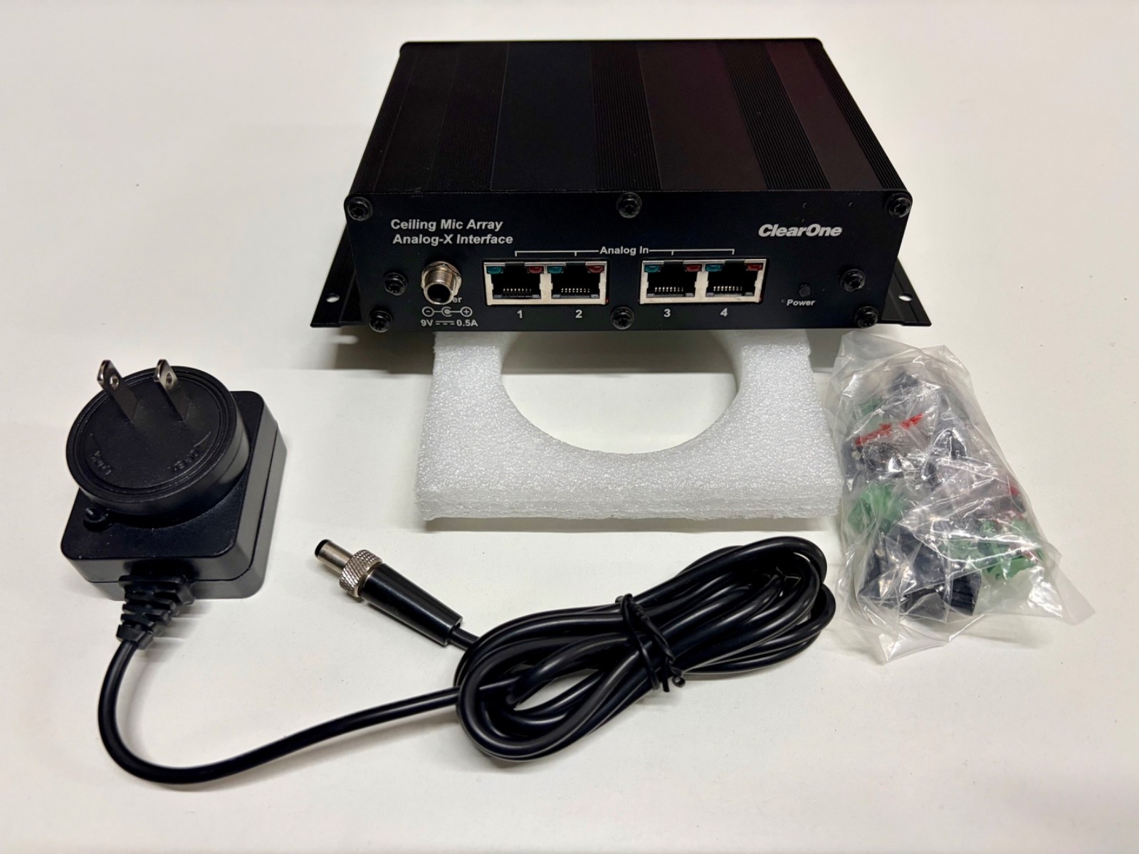 CLEARONE CEILING MIC ARRAY ANALOG X INTERFACE BOX