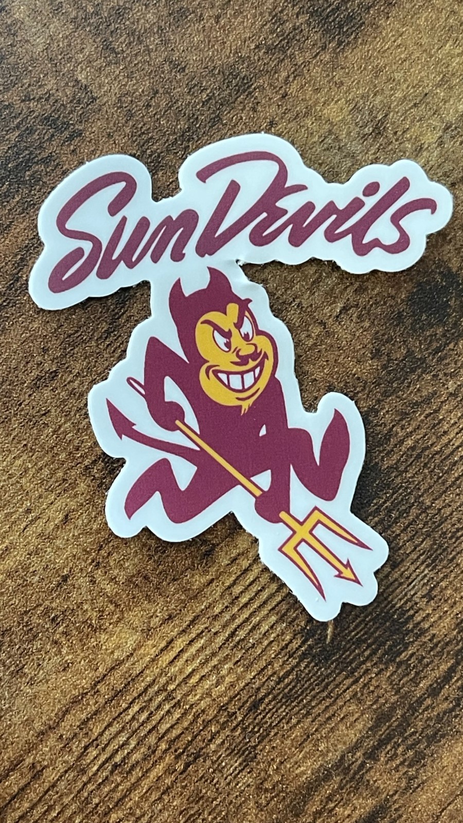ASU Vintage Arizona State Sun Devils sticker