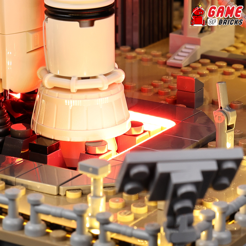 LED Light Kit for LEGO® NASA Artemis Space Launch System 10341 (Remote + Sound)