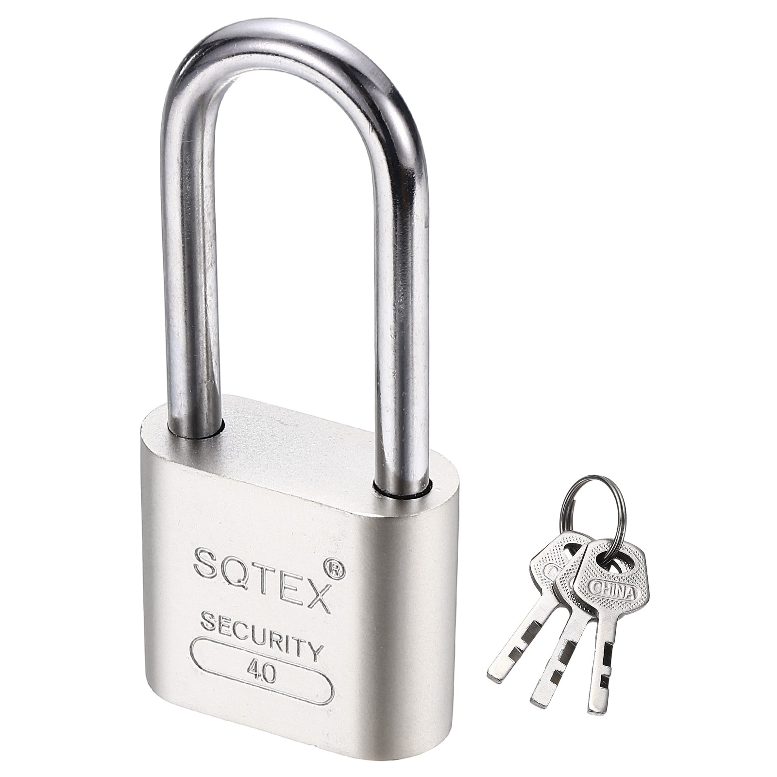 84 x 40 mm Heavy Duty Lock Alloy Steel High Security Padlock with 3 Keys