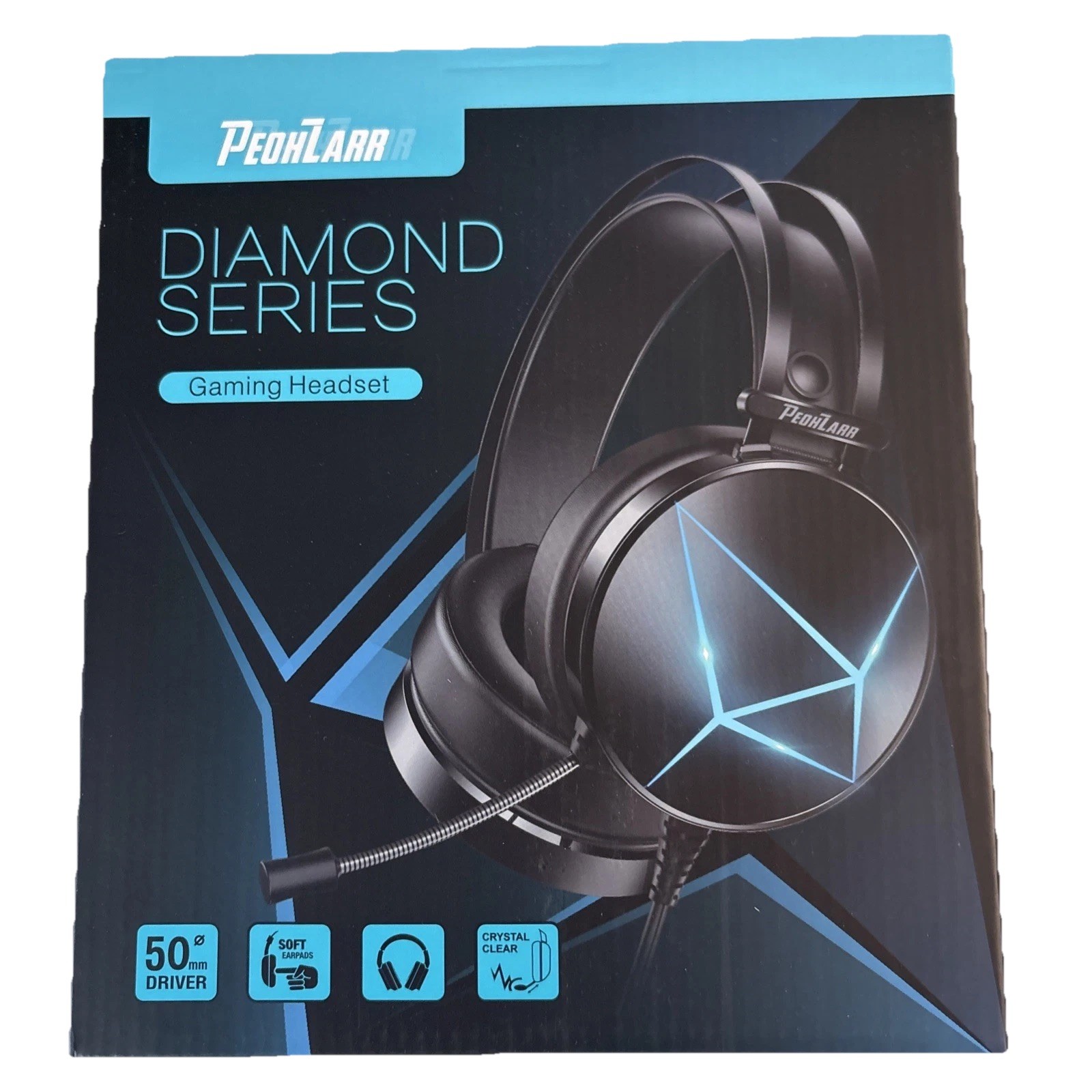 Gaming Headset.  PeohZarr Wired Gaming Headset, Noise Cancelling Microphone.