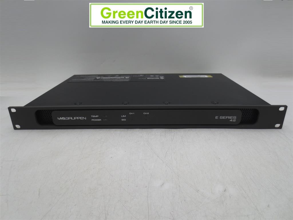 Lab Gruppen E Series 4:2 400W 2x200W 2-Channel Amplifier