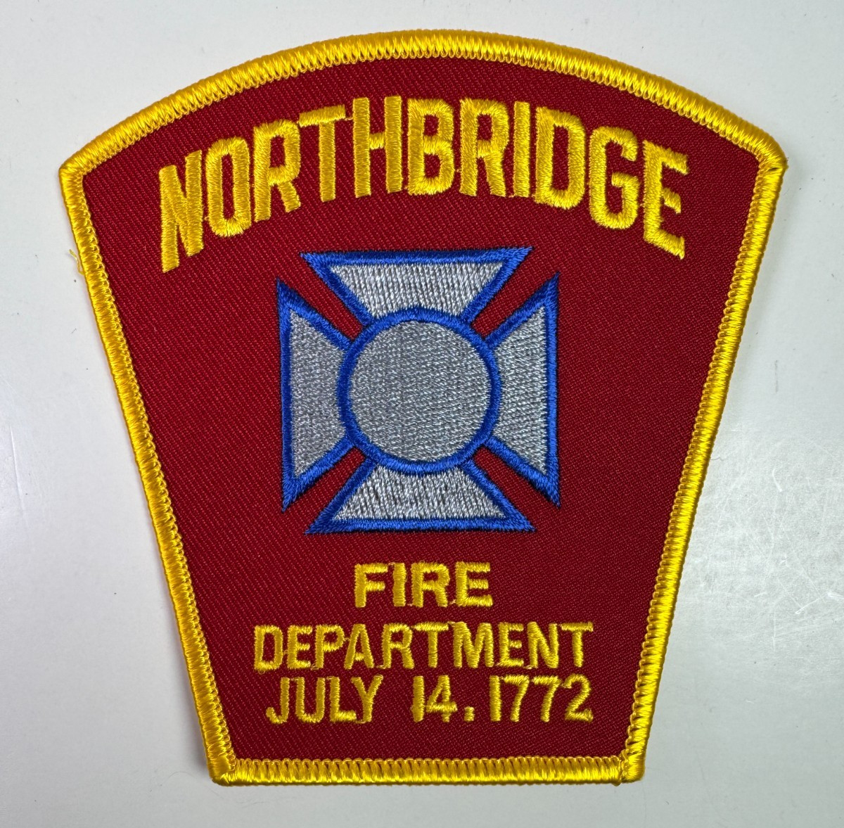 Northbridge Fire Massachusetts MA Rescue Patch O1