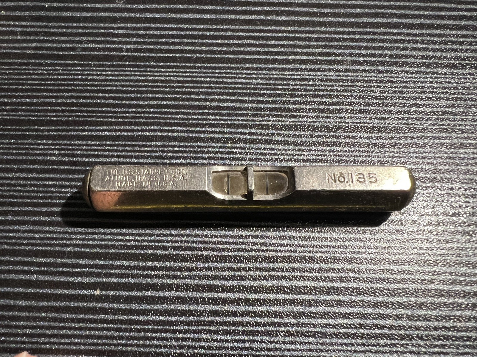Machinist Level Starret No. 135