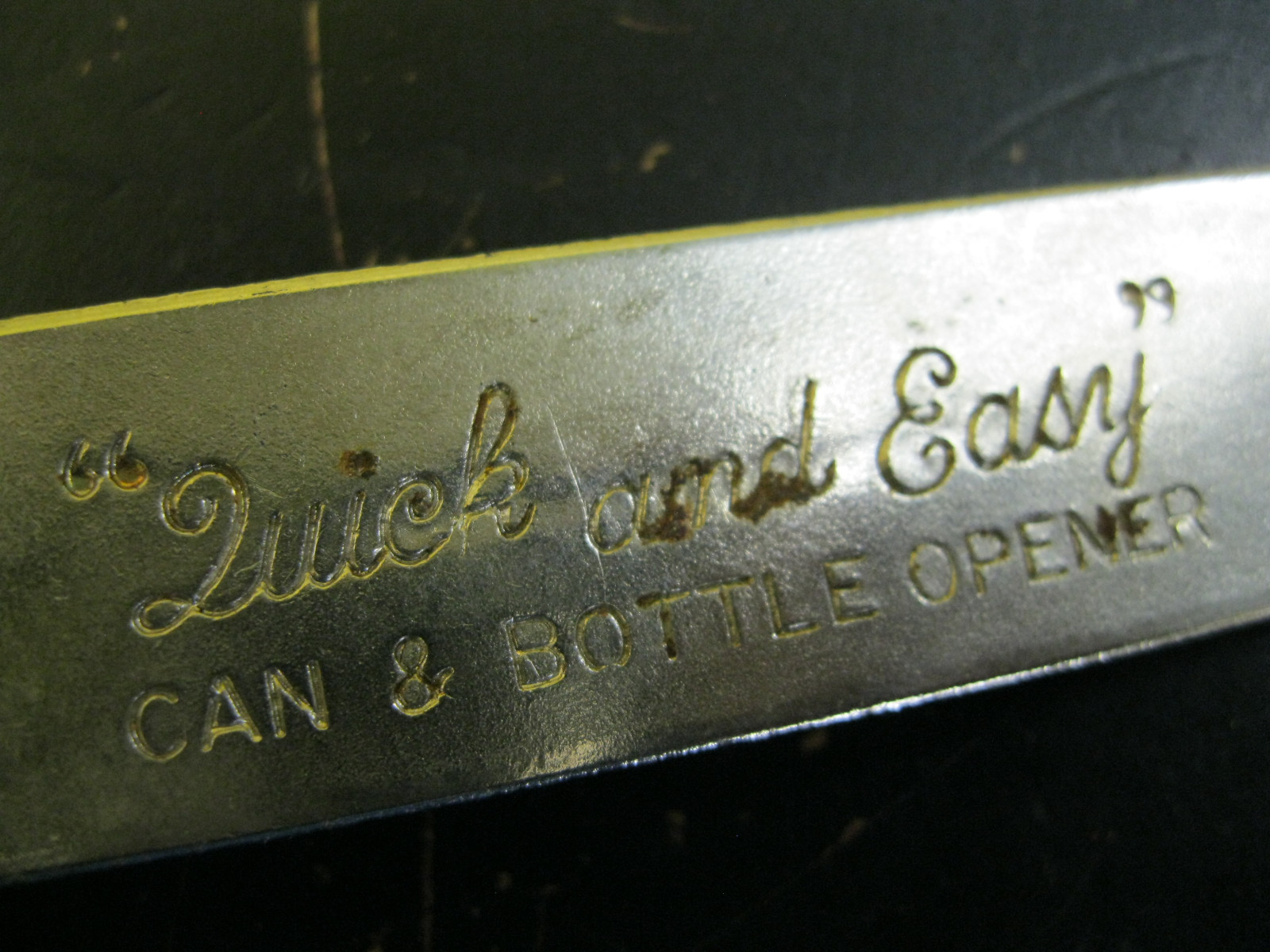 Vintage Vaughan Quick and Easy Metal Can and Bottle Opener