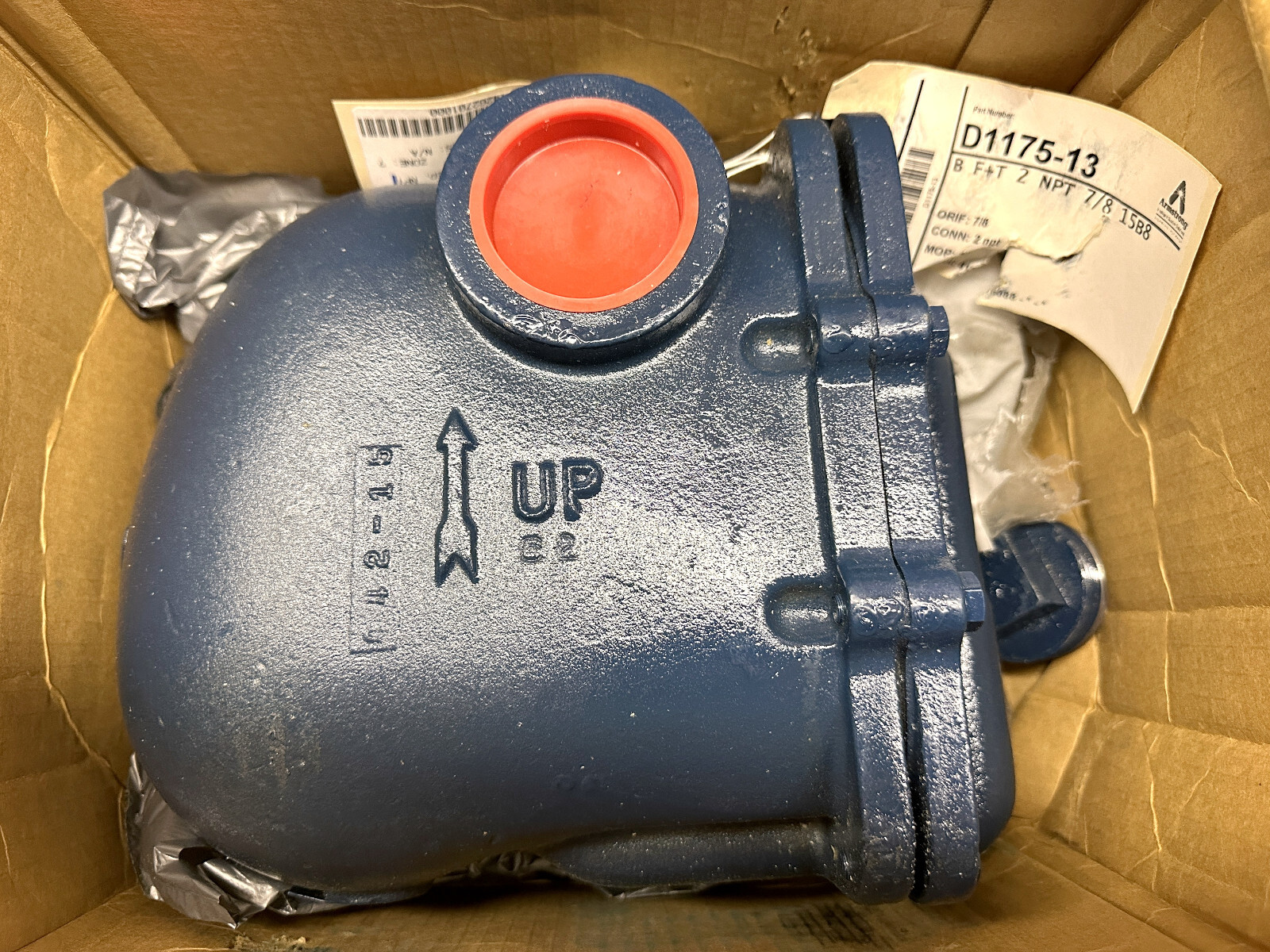 Armstrong D1175-13 Steam Trap 2" NPT 15 MOP 15B8