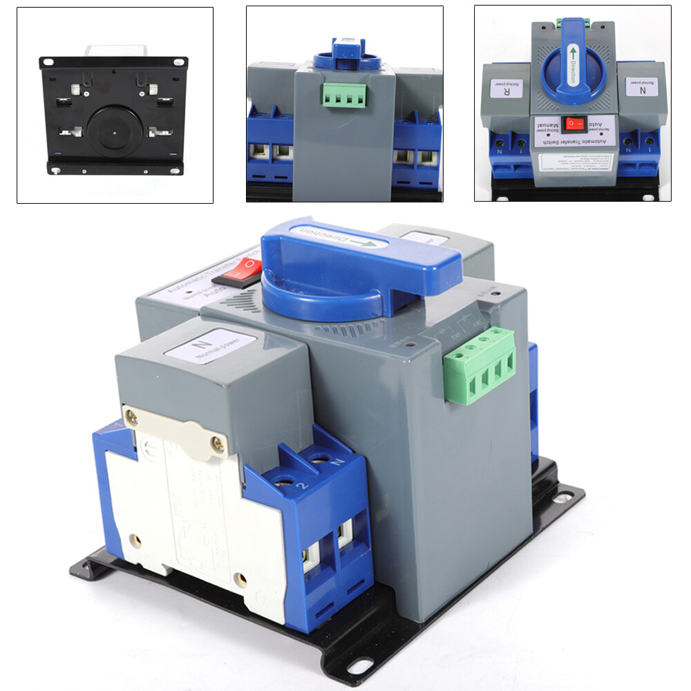 Double Power Automatic Change-over Switch Transfer Switch Changeover Switch 110V