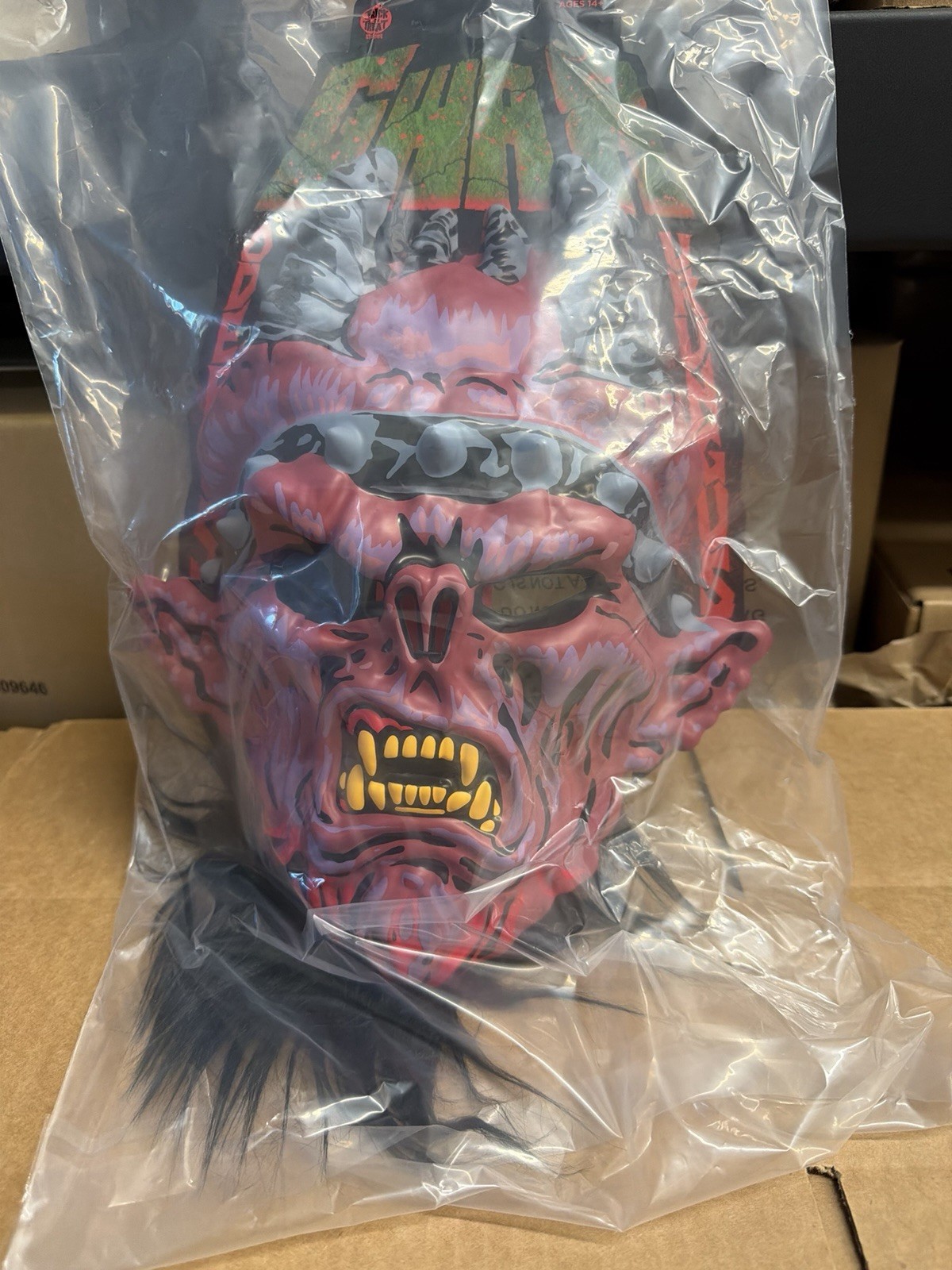 Gwar Retro Oderus Urungus Plastic Mask TOTS