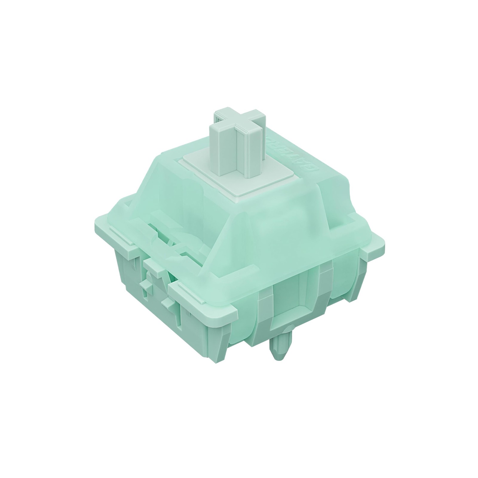 36 PCS GATERON Jade Mint Switches 22mm Double Spring 55gf 5Pin Linear