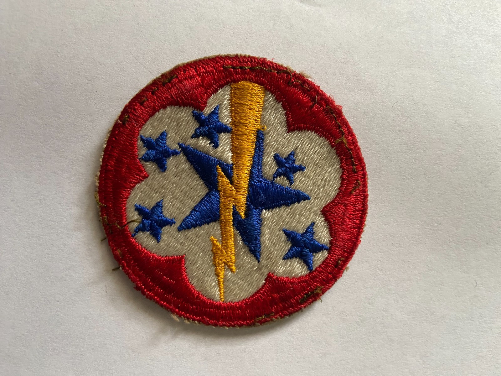 Original WWII US Army Western Pacific Forces Patch Uniform Shoulder Insignia