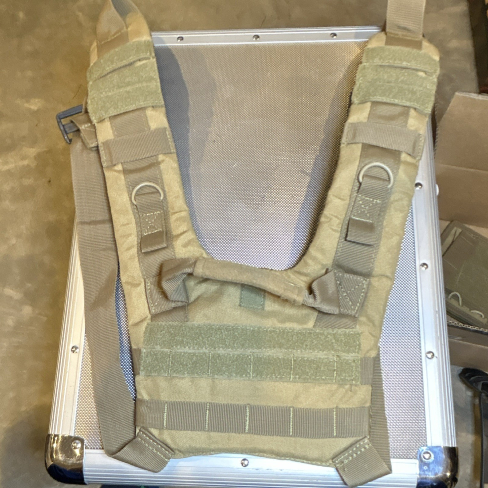 Tan Tactical shoulder straps Lightweight Nylon for Hunting