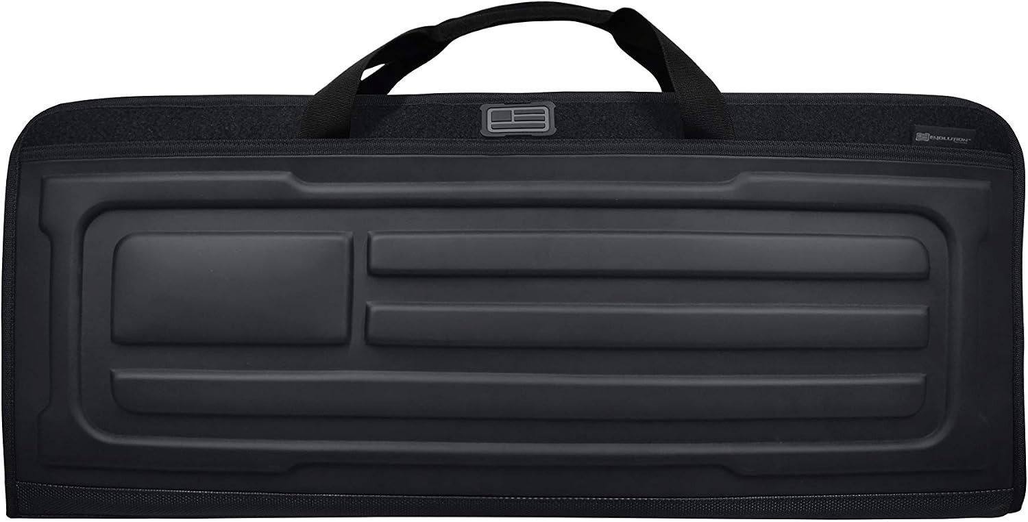 Evolution Outdoor 28in Tactical Rifle Case EVA Padded Soft Gun Case Black
