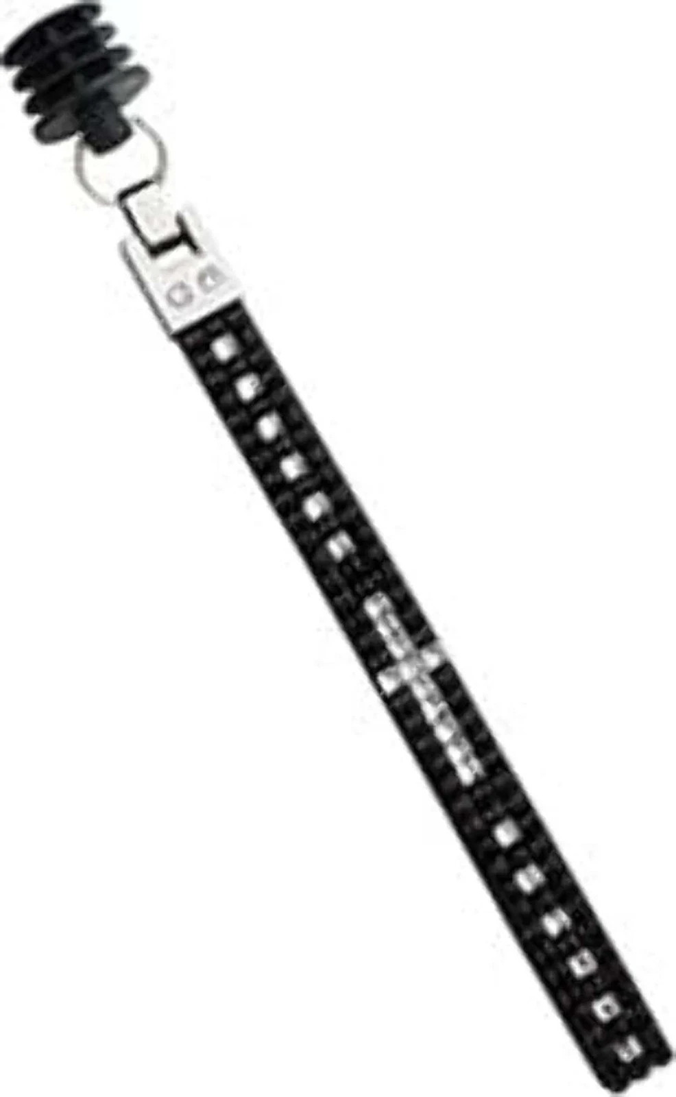Viverity Cane Strap - Jet Crystal
