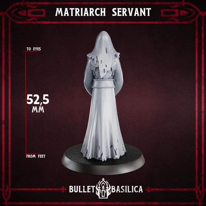 Matriarch Servant - Resin Tabletop Miniature