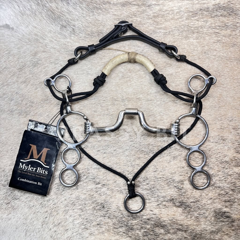 5" Myler Lynn McKenzie Narrow Port 3 Ring Combo Bit