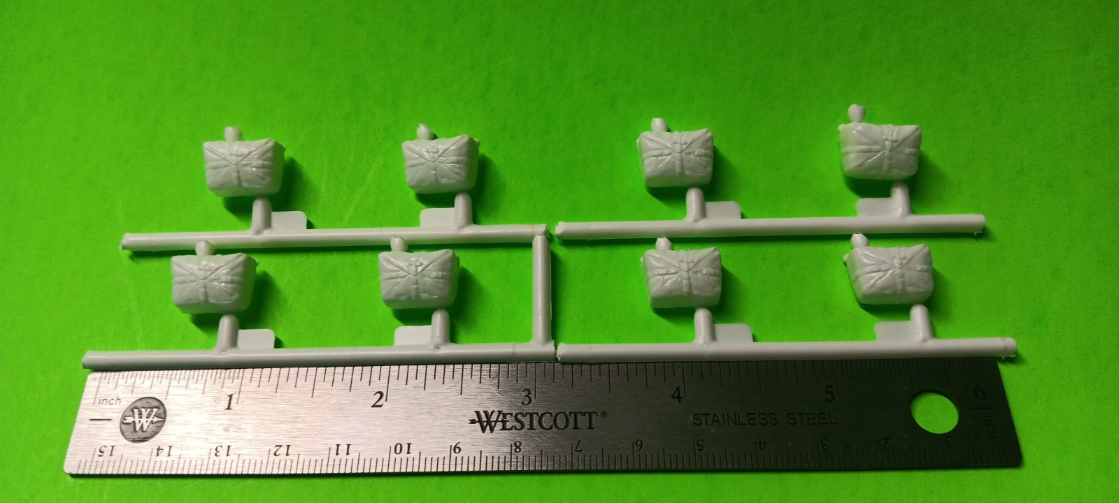 4x Chutes 1971 Camaro Jungle Jim Funny Car 1/25 Parachutes Drag Race Detail Part