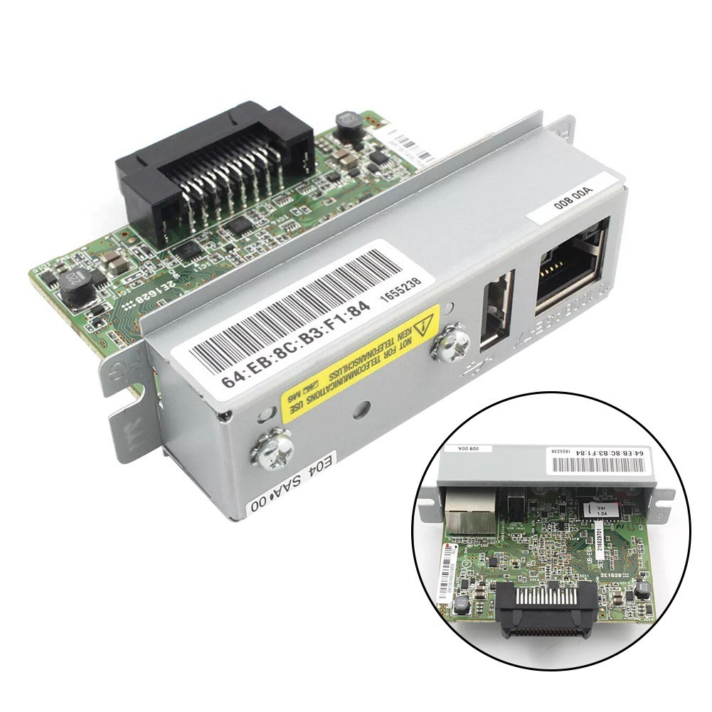 C32C881008 Print Server Ethernet Module Compatible with Various Models