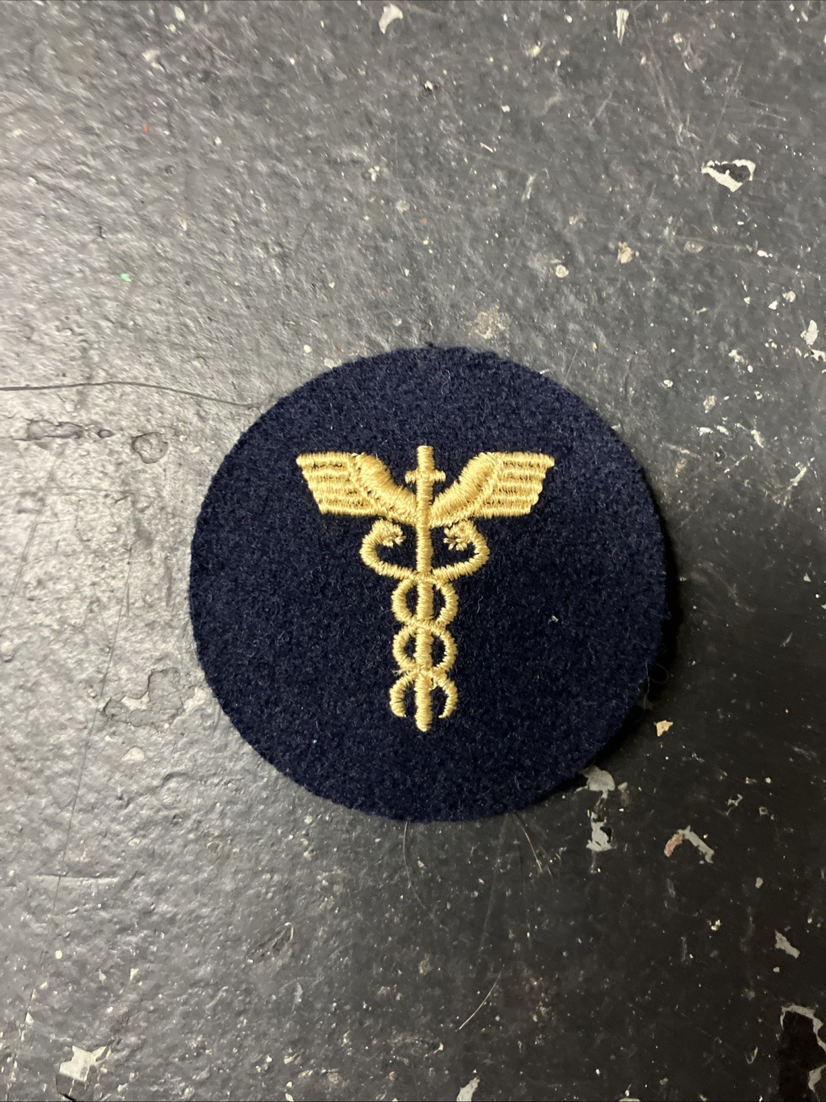 WWII German Kriegsmarine EM administrative career sleeve insignia B27