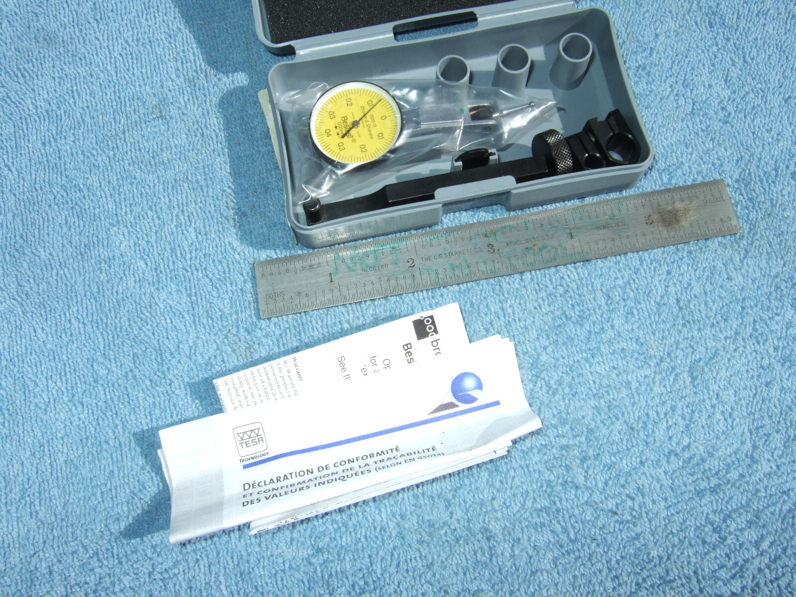 BROWN&SHARPE NOS 599-7030-13 FACTORY SEALED METRIC INDICATOR MACHINIST TOOLMAKER