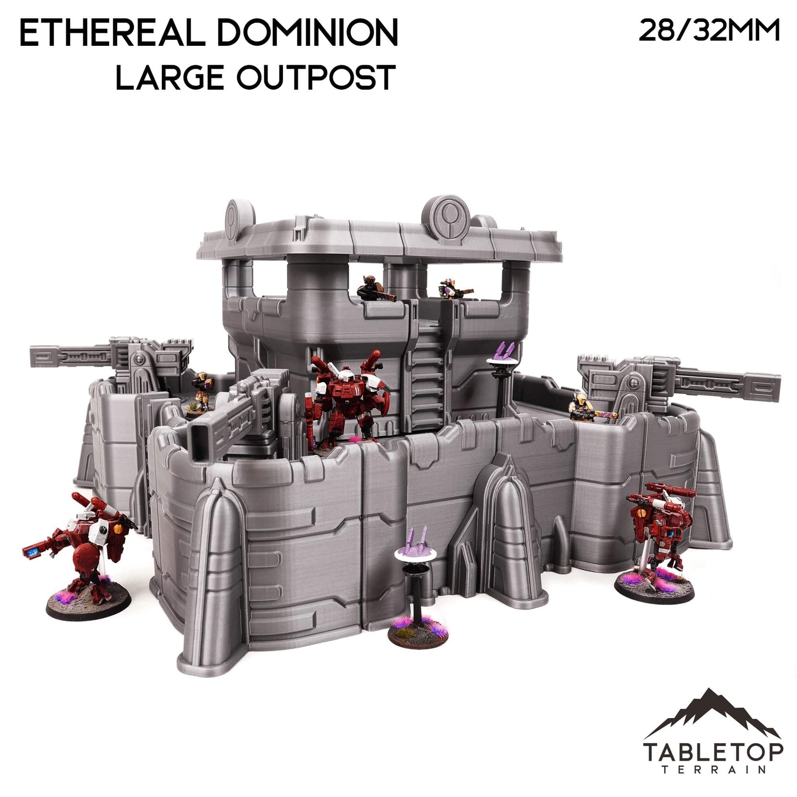 Ethereal Dominion Outpost Fortress - Grimdark Wargaming
