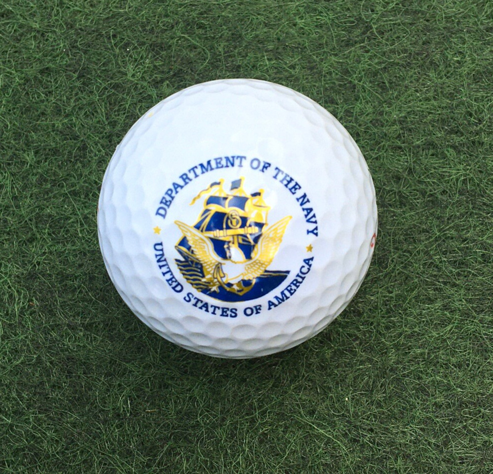 United States Department Of The Navy Logo Golf Ball