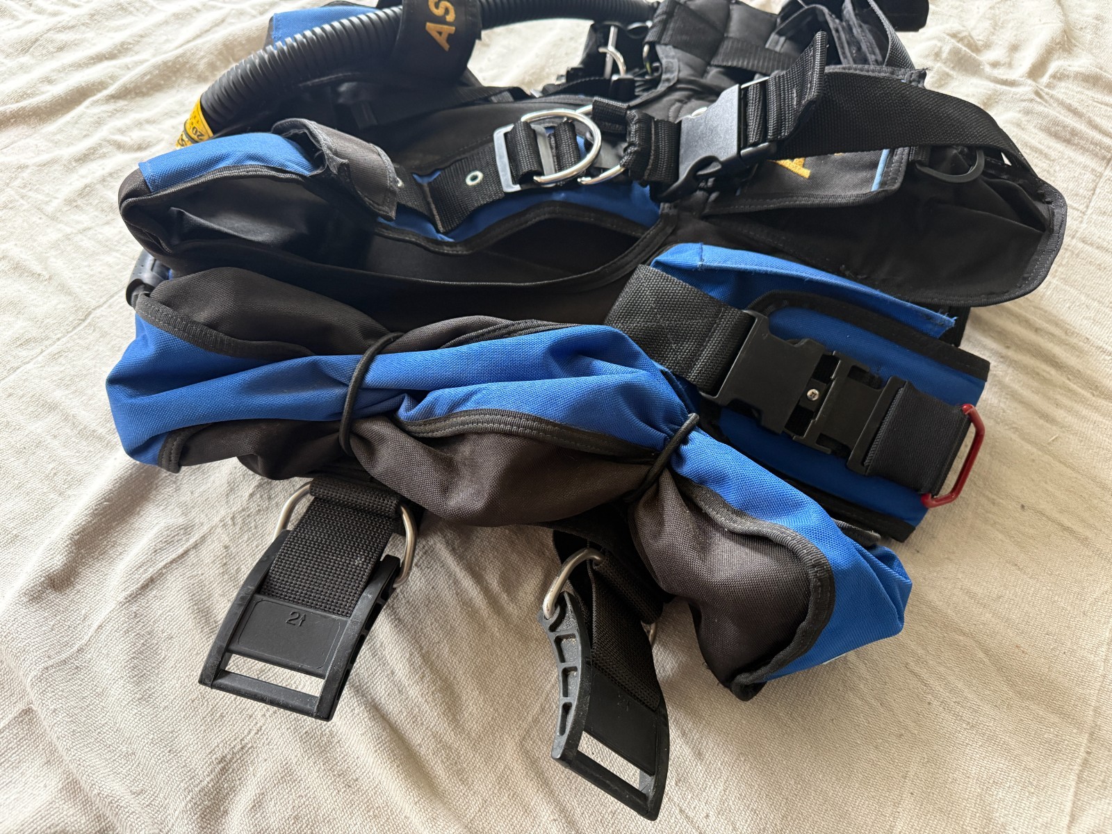 ASV Buoyancy Control Device BCD SCUBA Dive Safe Equipment Systems MEDIUM USA