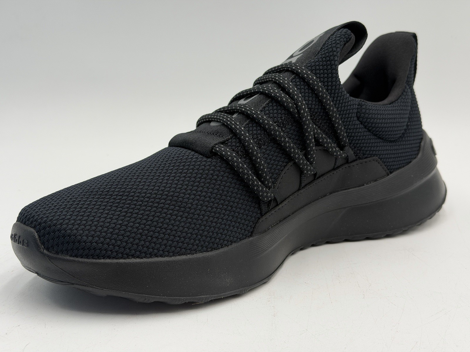 New Adidas SZ 10 WIDE LITE RACER Adapt 5.0 Running Shoes For MEN'S BLACK HR1800