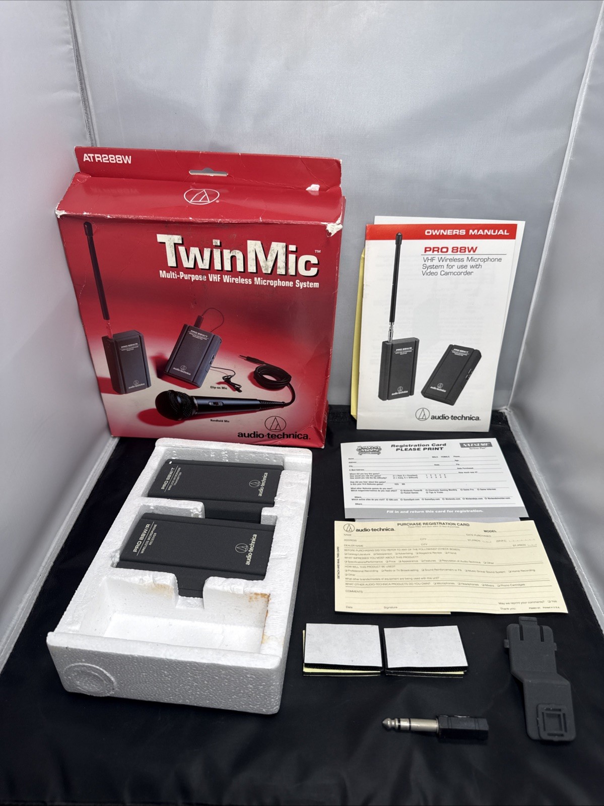 Audio-Technica ATR288W Multipurpose VHF Wireless Professional Microphone System