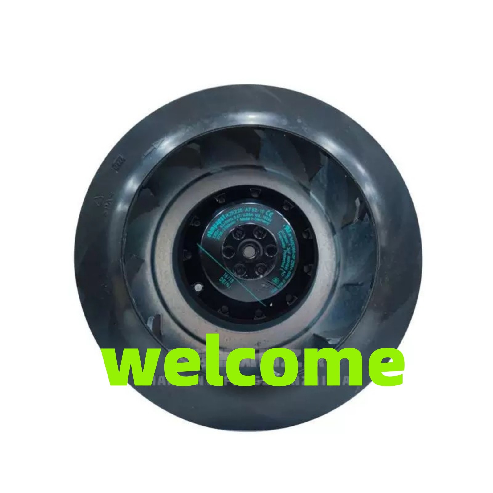 R2E225-AT52-19 Centrifugal Fan 230V 155W φ225MM For Cabinet Cooling Fan Fast UPS