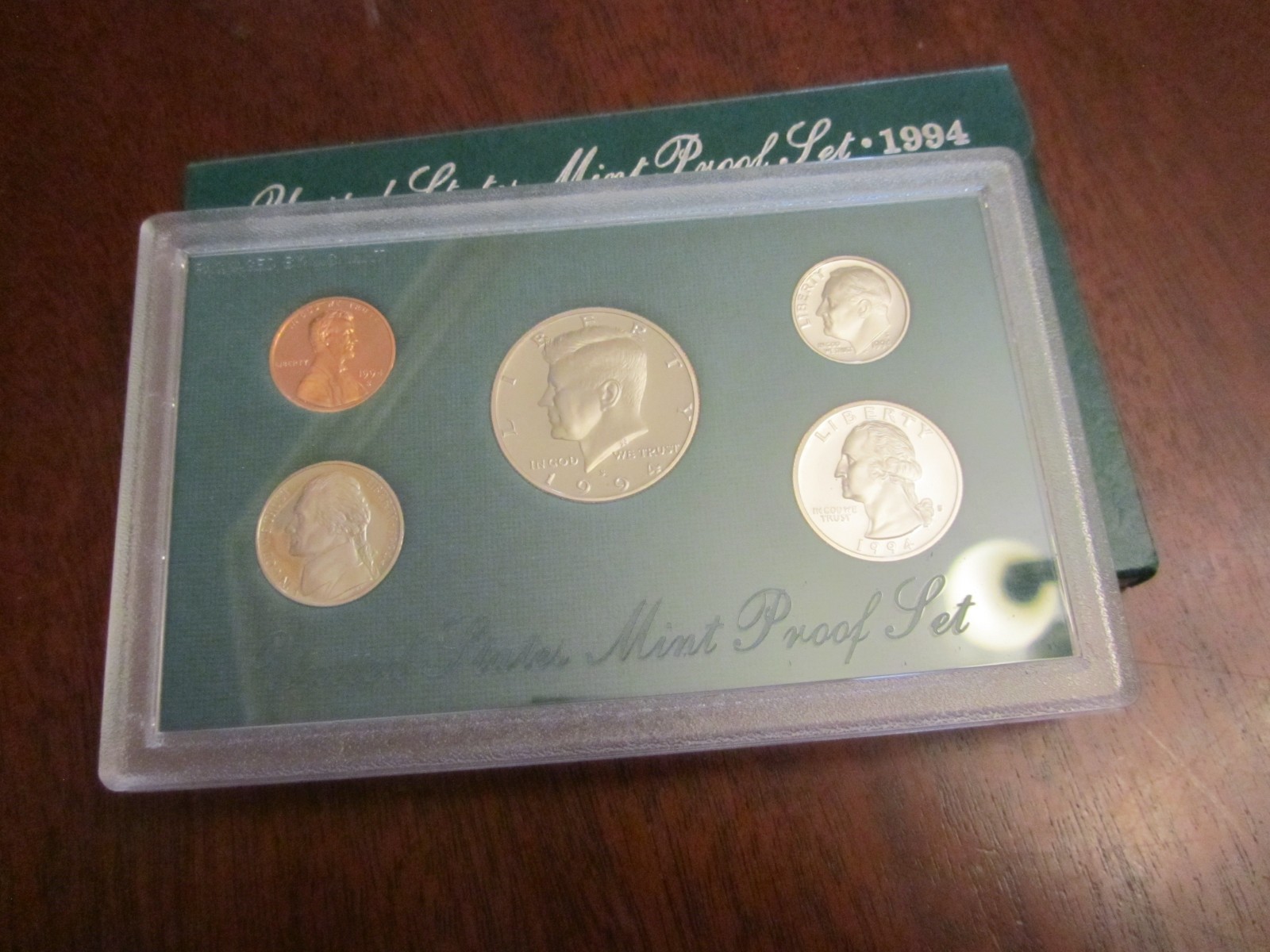 1994 United States Proof Set US Mint Display Case
