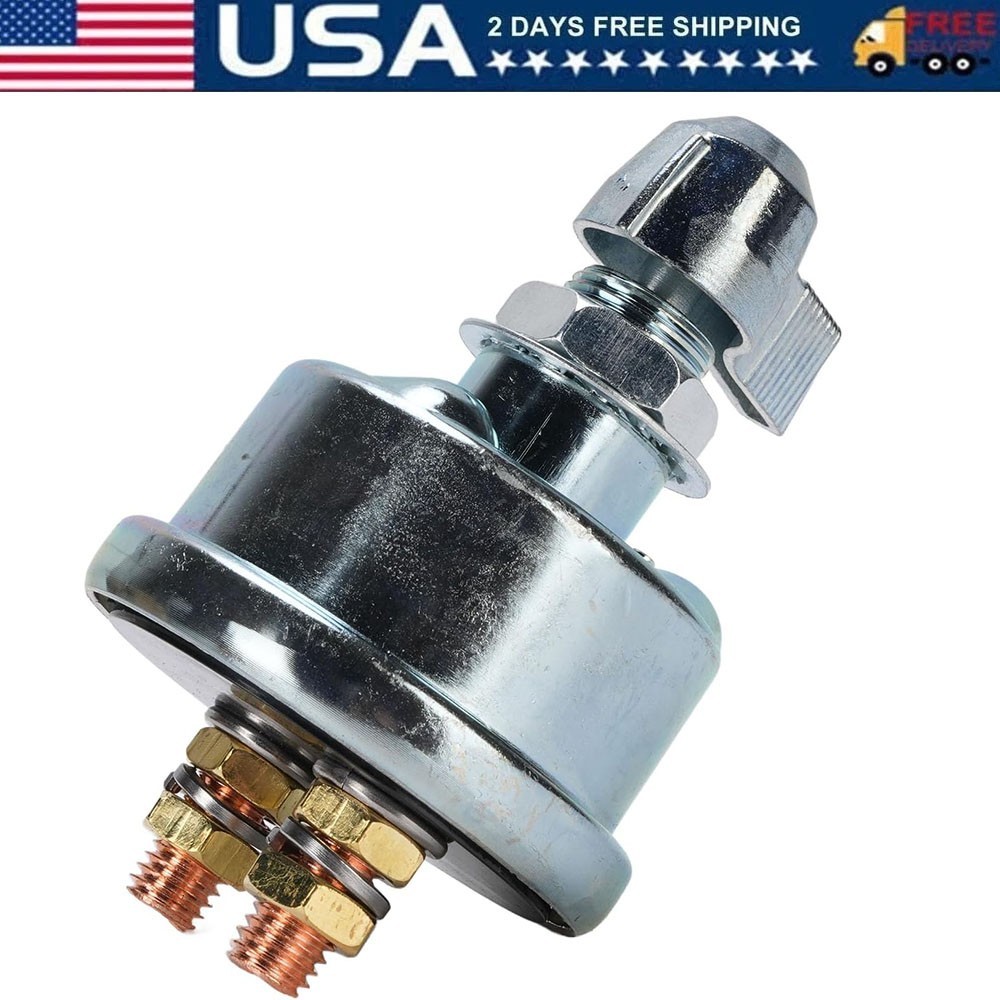 300A 12V High Current Master Battery Disconnect Switch Heavy Duty Power Cut Off