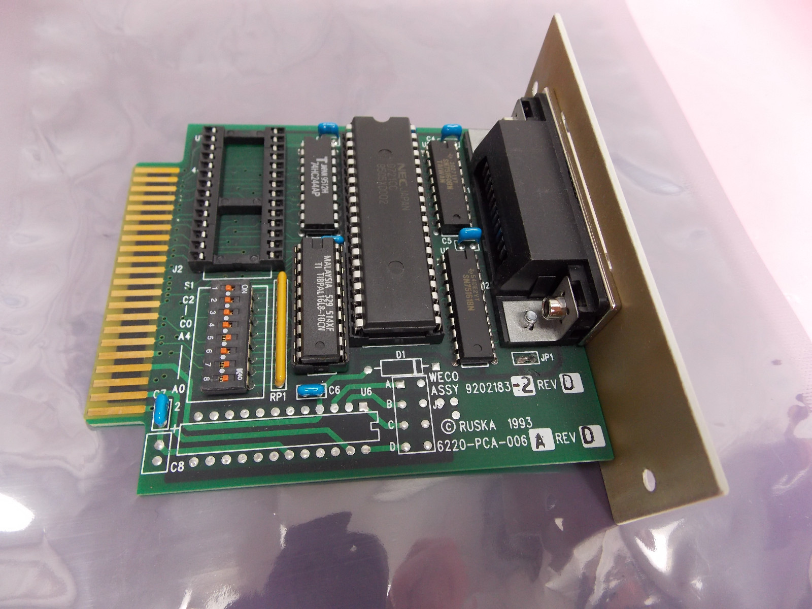 RUSKA 6220-IEEE SERIES PORTABLE PRESSURE GAGE MODULE WECO ASSY P/N 9202183-2