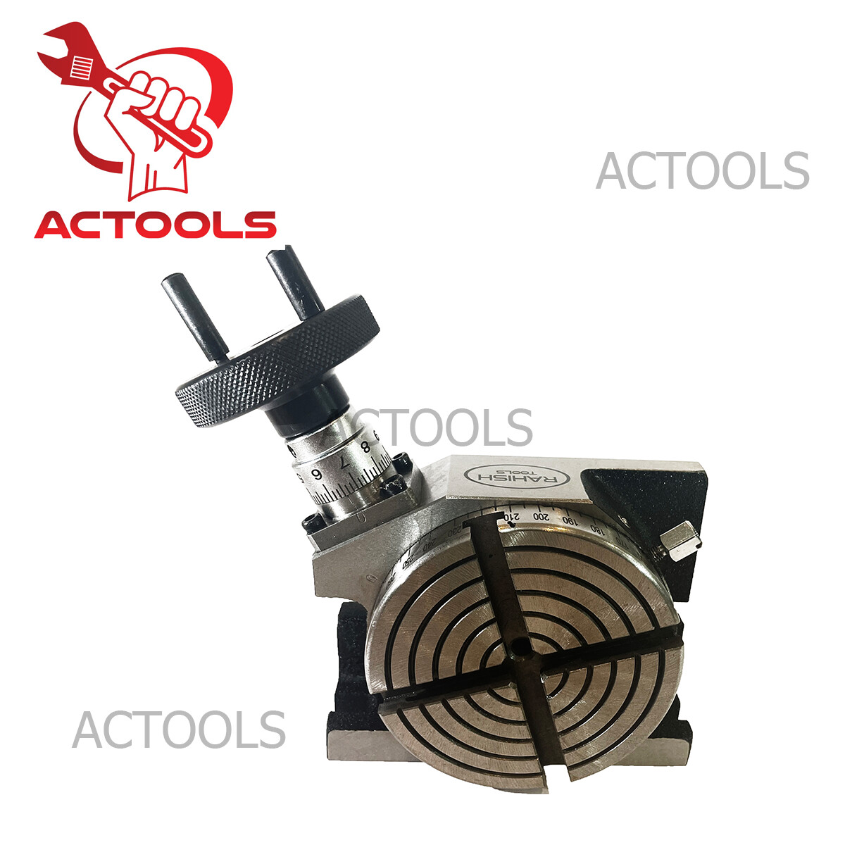 4" Inch Precision Rotary Table Horizontal And Vertical With Clamping kit USA