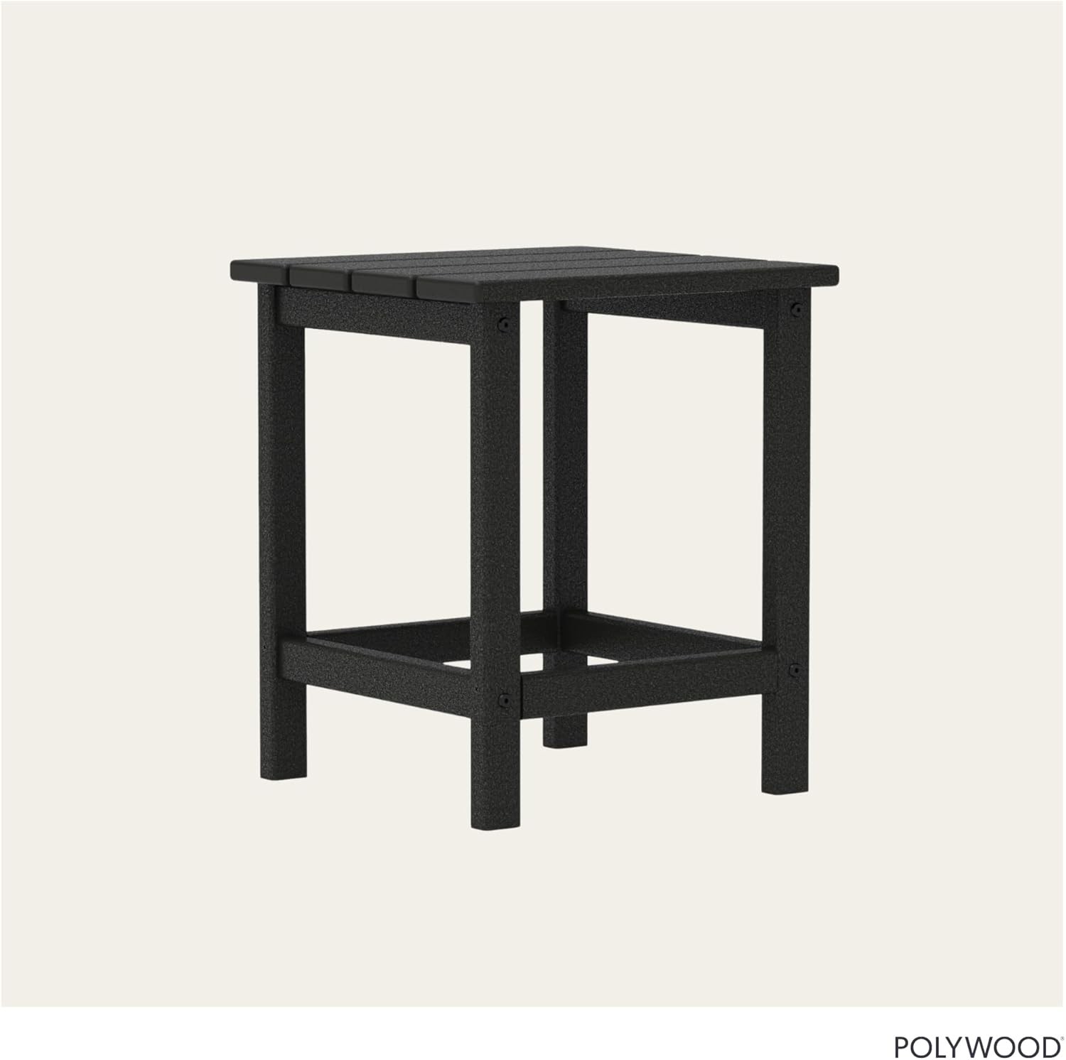 Long Island 18" Side Table, Black