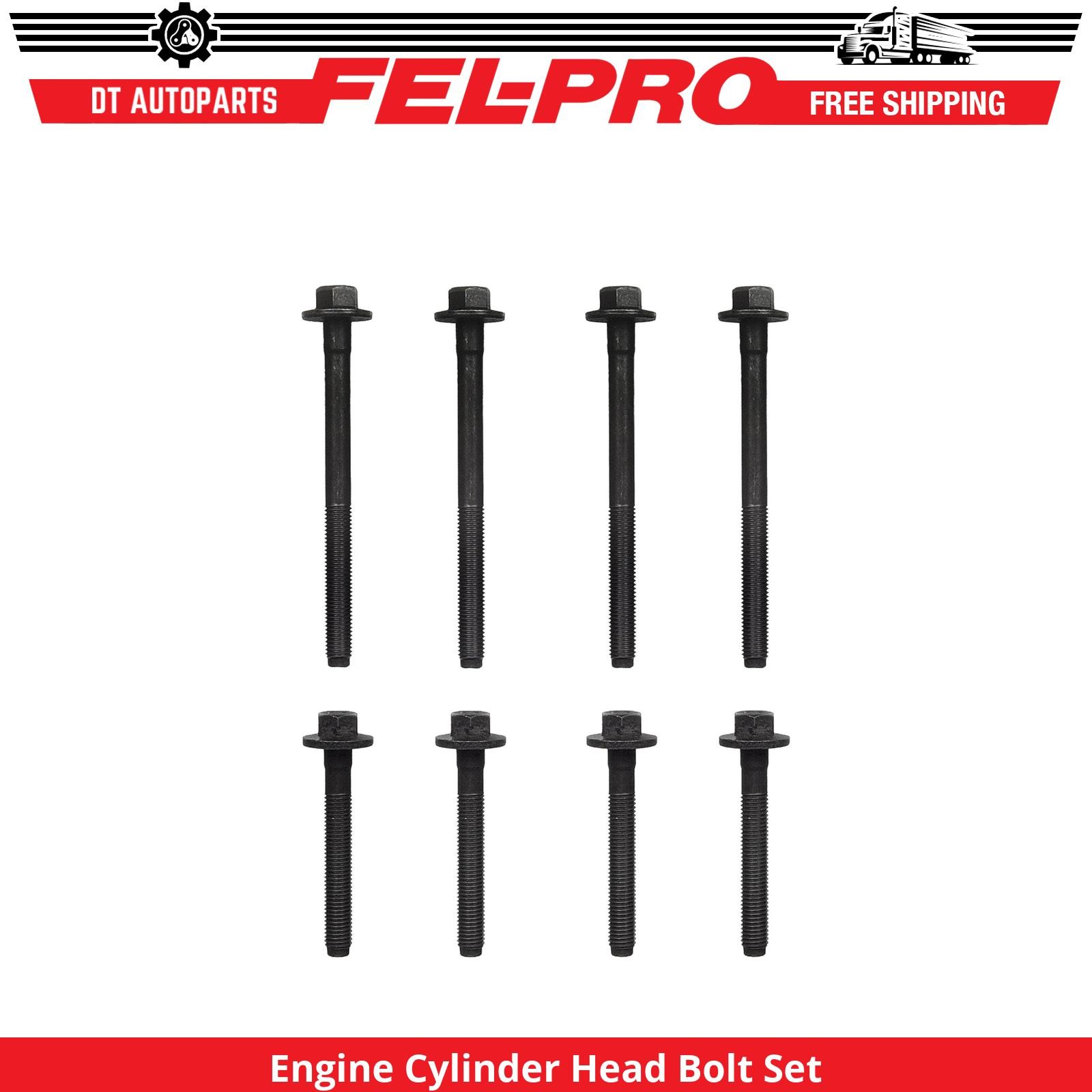 For 1997-2002 Ford E-150 Econoline 4.2L V6 Engine Cylinder Head Bolt Set Fel-Pro