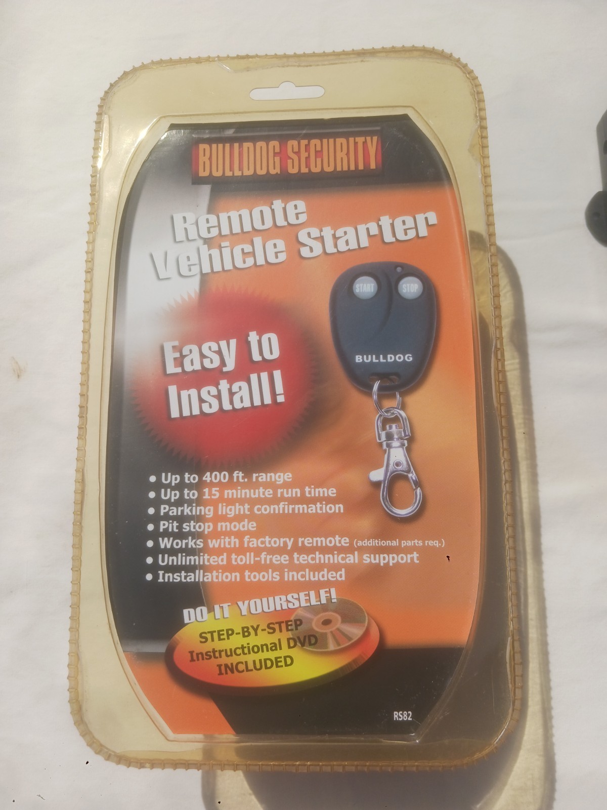 Bulldog Security Remote Vehicle Starter System Model (RS82) 400'range