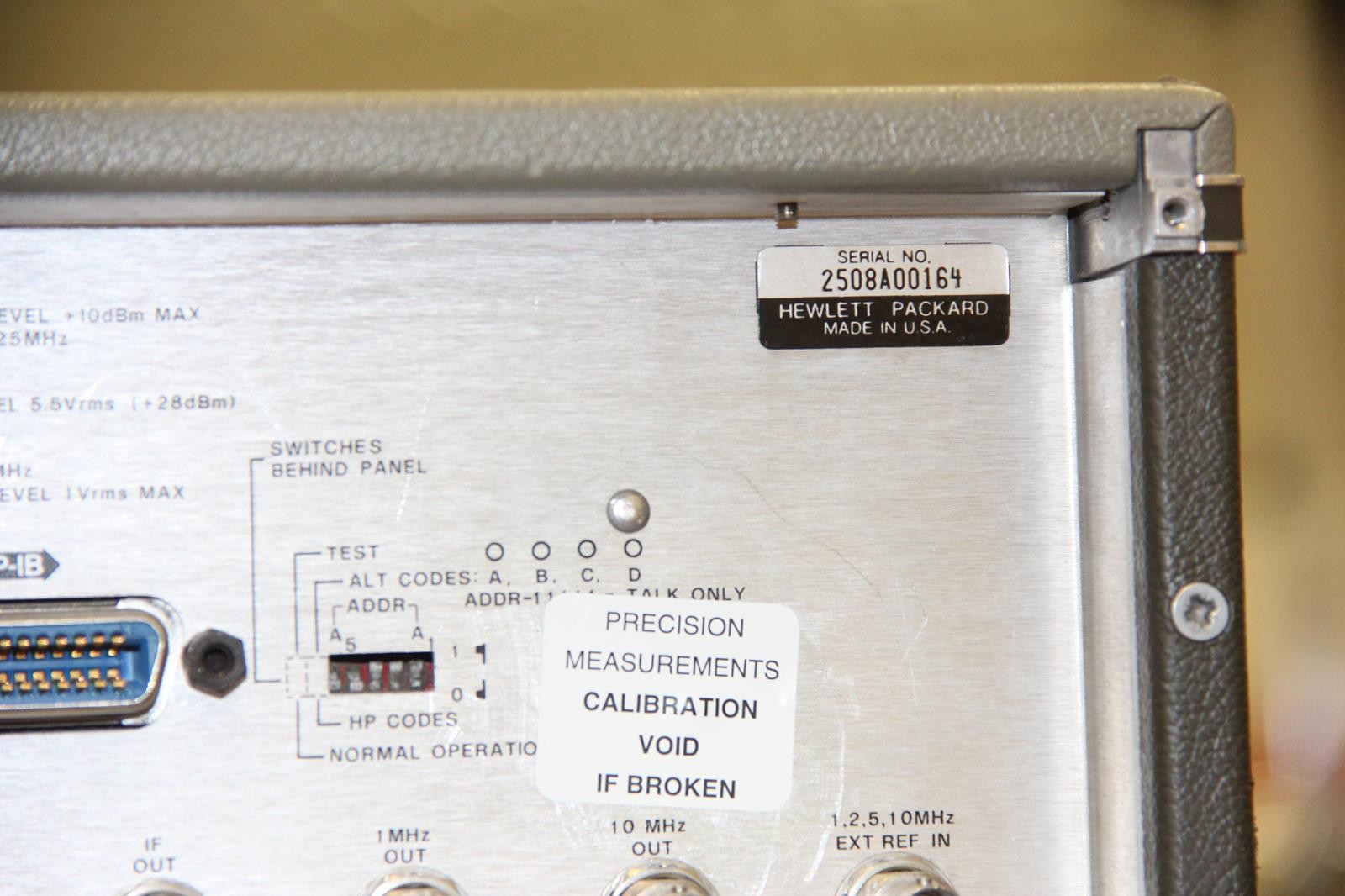 HP HEWLETT PACKARD 5351A Microwave Frequency Counter