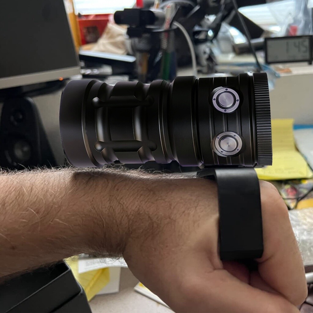 500000LM Diving Flashlight Led Underwater Camera Diving Photography Lighting