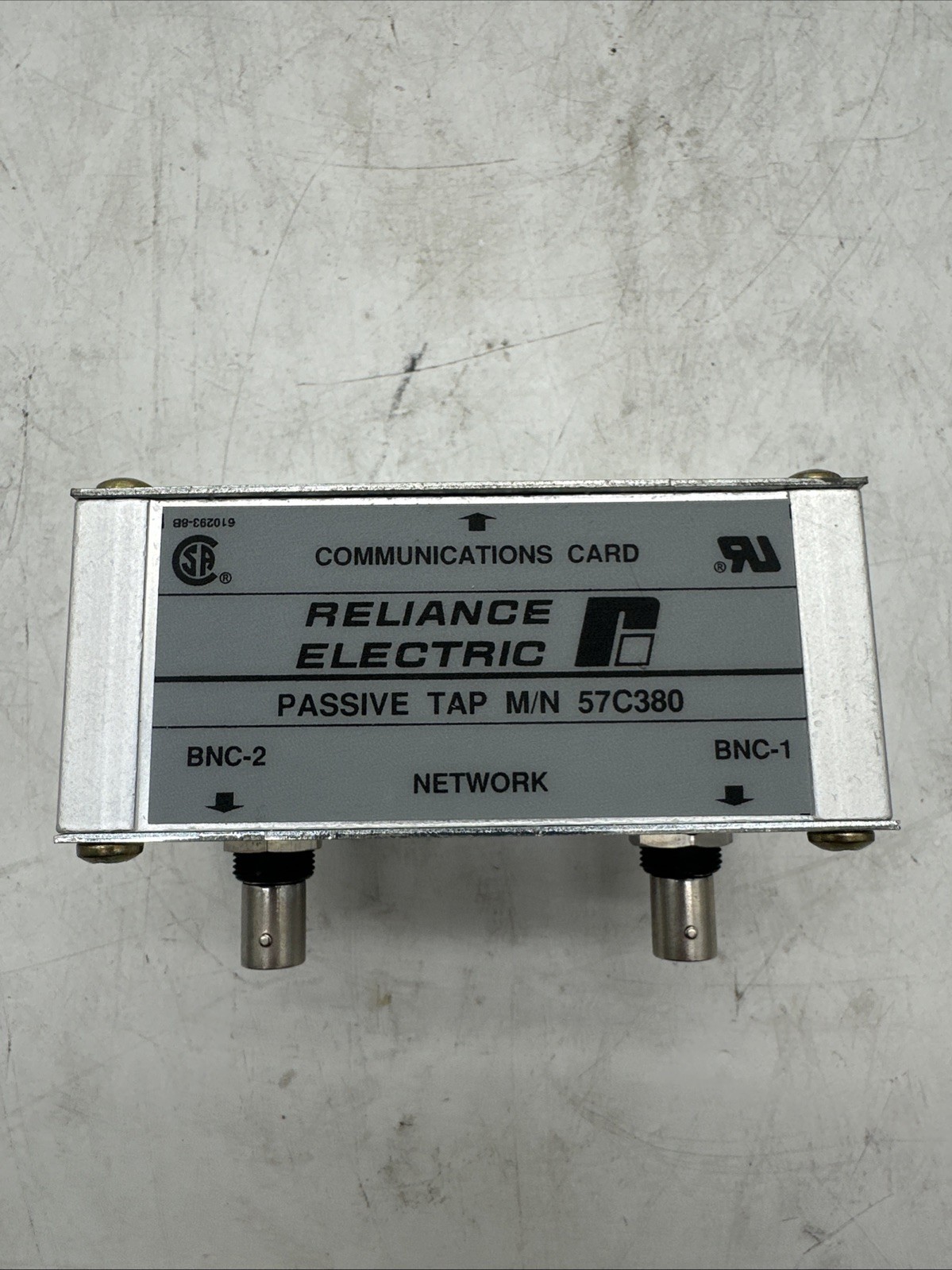 Reliance Electric Passive Tap for Coaxial Cable 57C380 (2109)