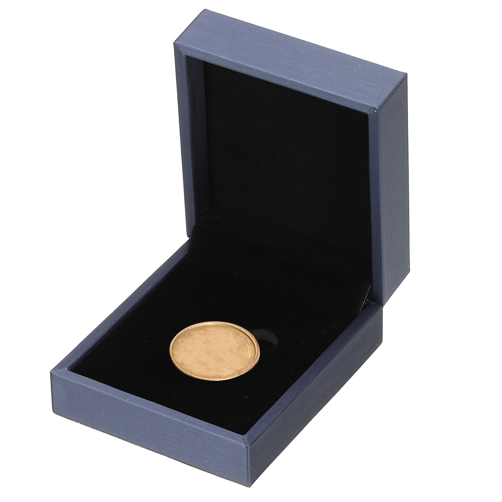 Coin Display Box, Blue, for 29mm Square Coin Display