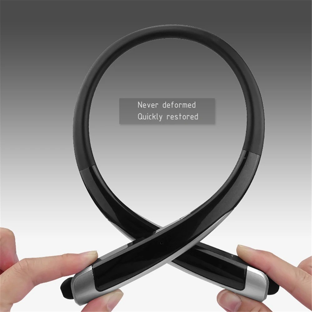 HBS-1100 Stereo Bluetooth Headphone Binaural Hand-free Neckband Earphones USA